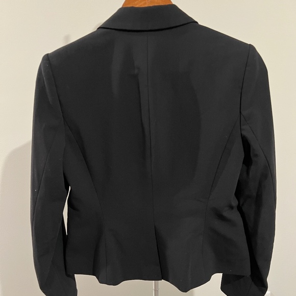 🦋CALVIN KLEIN BUSINESS/OFFICE BLAZER, BLACK, 8P - Picture 3 of 3